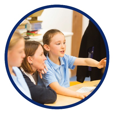 Children in a classroom