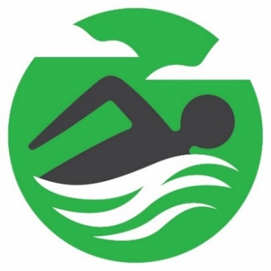 An icon of a person swimming.