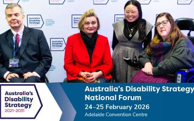 Australia's Disability Strategy Forum Feb 24-25 2026 - with images of council members