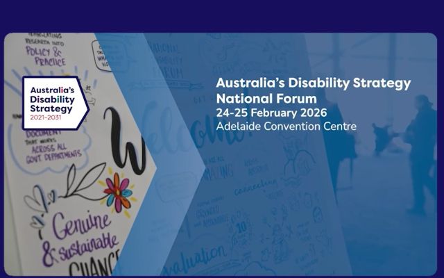 Australia’s Disability Strategy National Forum 2026